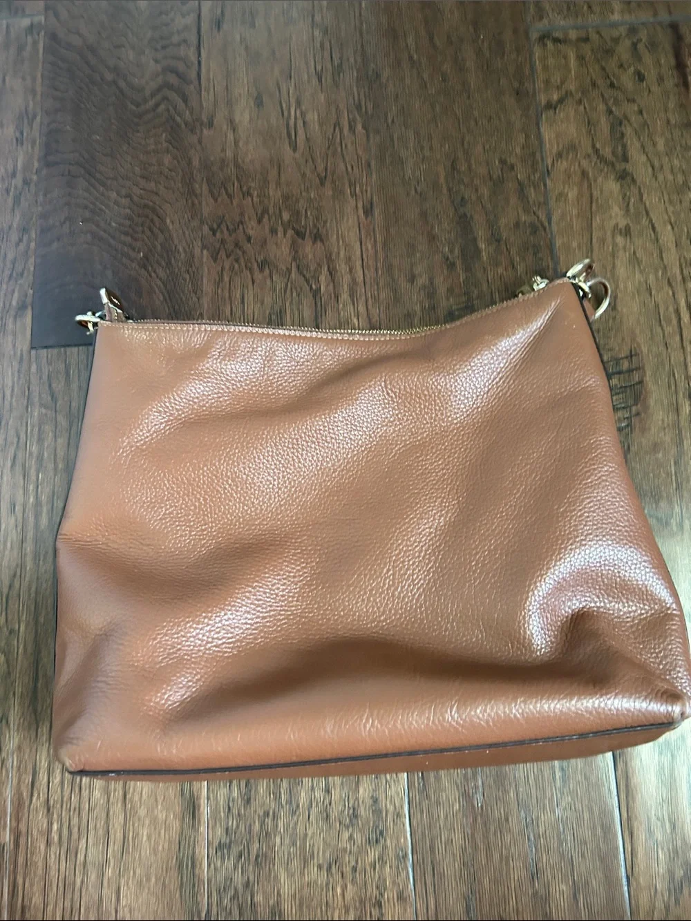 Marlon Coach Pebbled Leather Hobo Bag in Brown